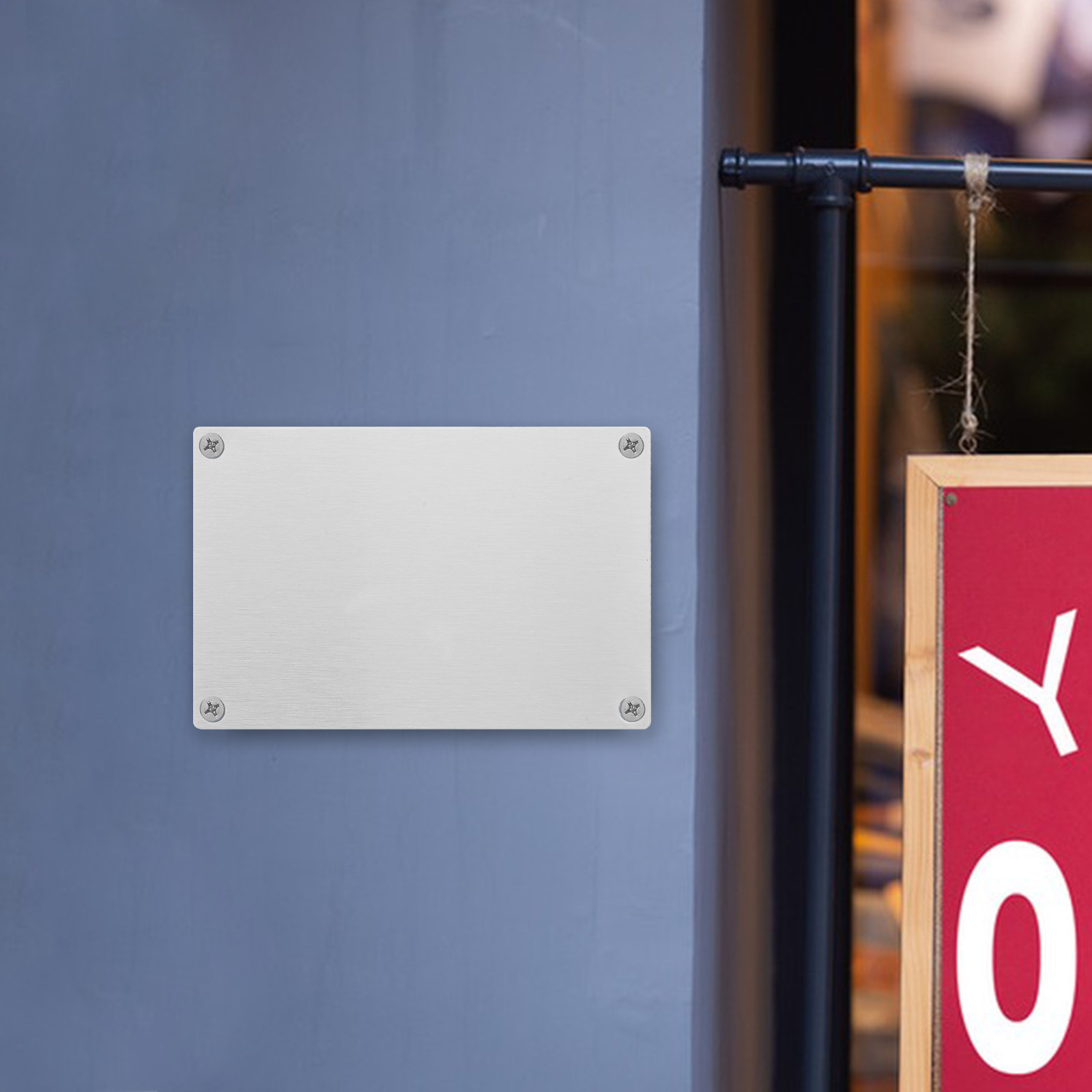 5Pcs Blank Stainless Steel Sig - Yard Sign Blank 评论和价格