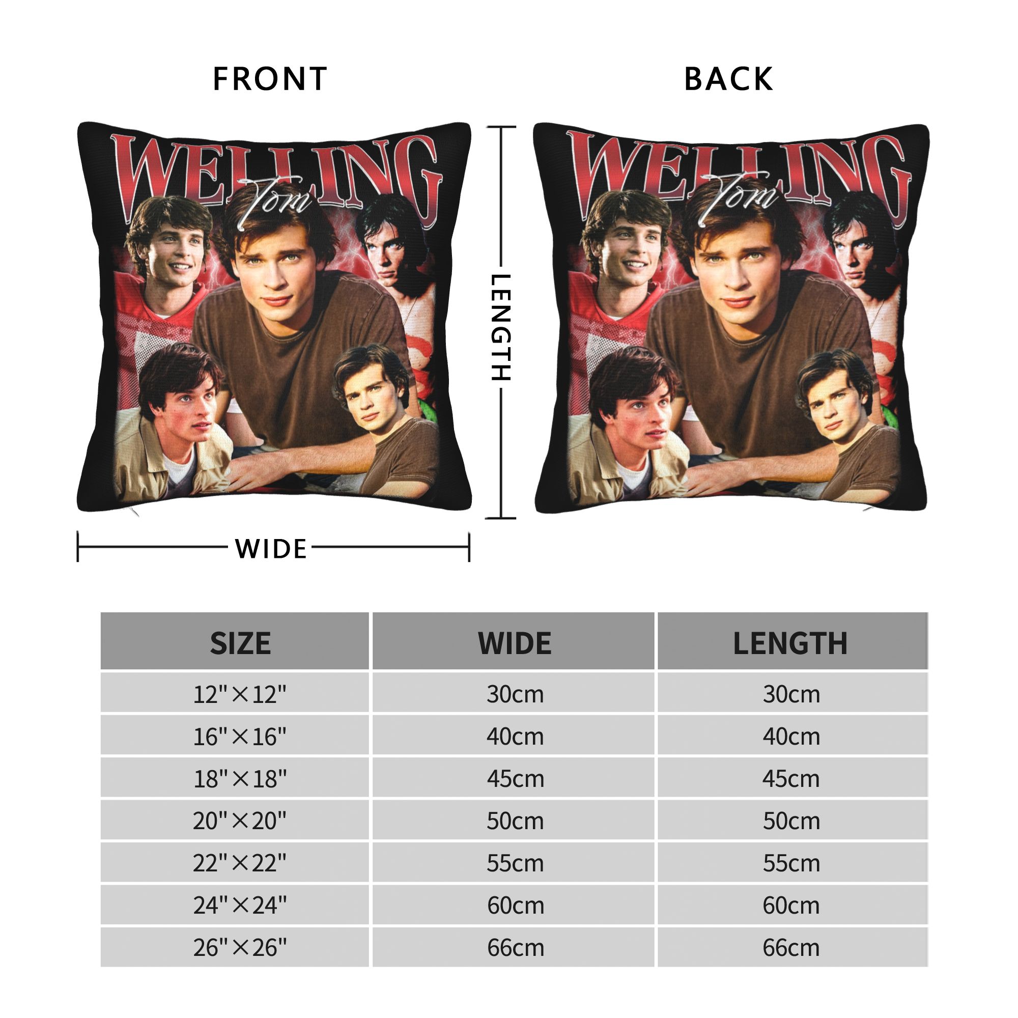 Vintage Welling Tom heated riv - Pillow Cover Sublimation 评论和价格