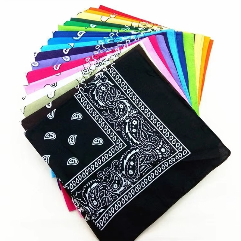 1/2/4/10pcs Hip Hop Cowboy Pai - Bandana Blank White 评论和价格