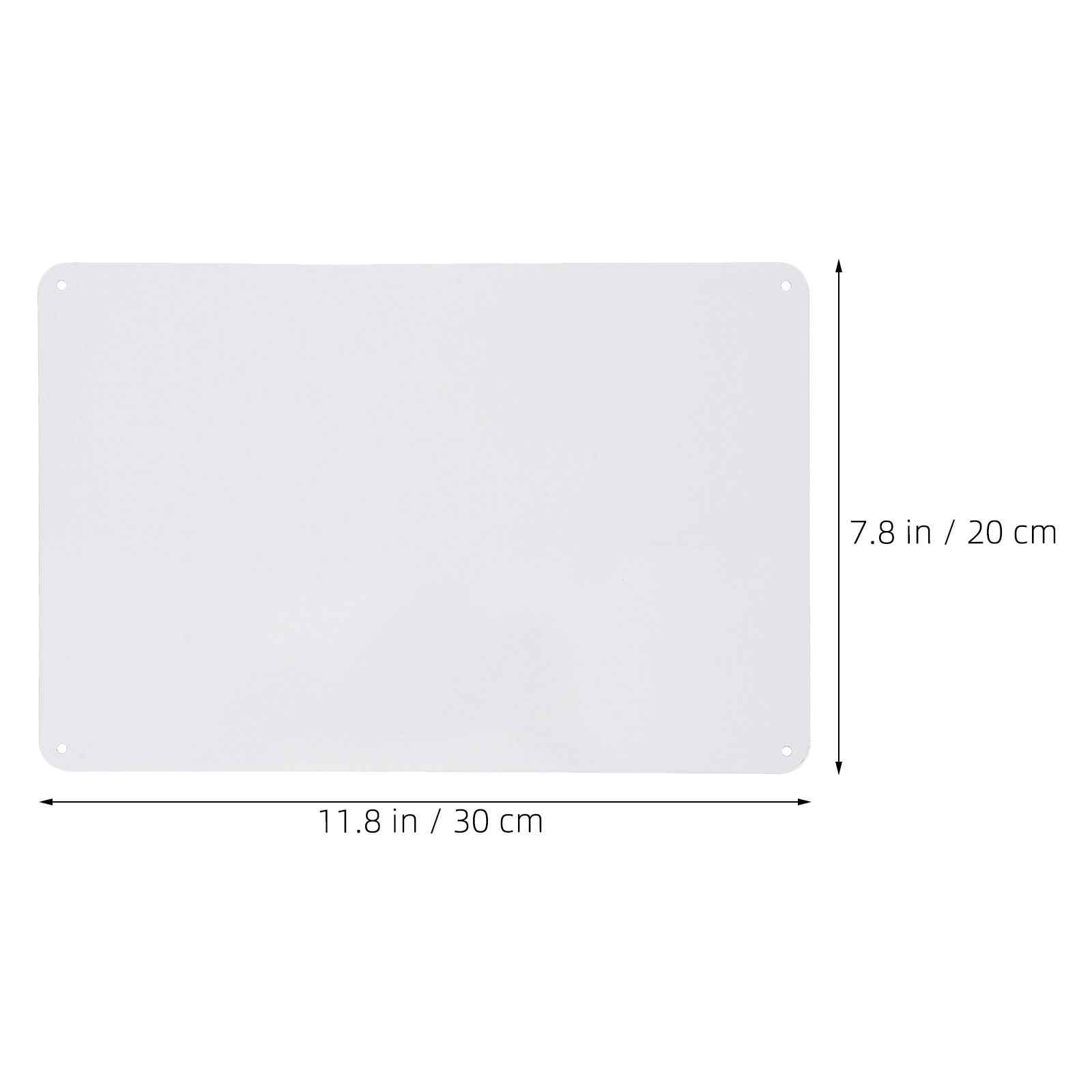 2Pcs Stable Tinplate Metal Bla - Yard Sign Blank 评论和价格
