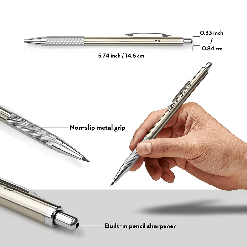 2.0mm 2B Mechanical Pencils Au - Staedtler Pencil Lumocolor 评论和价格