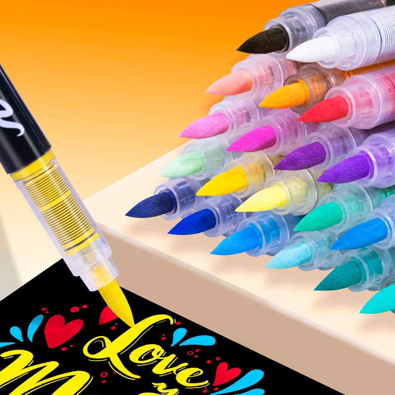 3Pcs Acrylic White Marker Brus - Copic Marker Classic 评论和价格