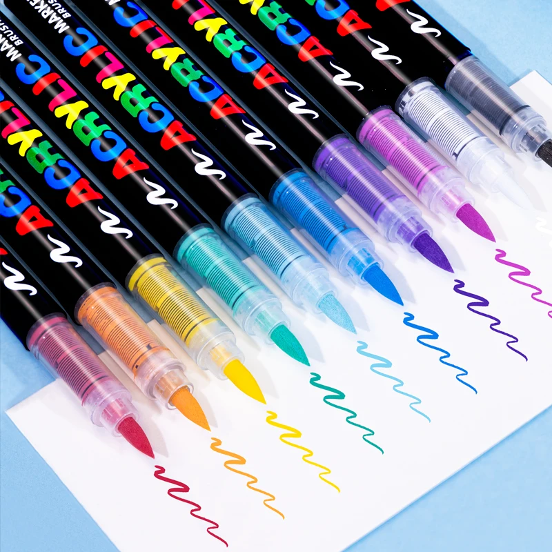 3Pcs Acrylic White Marker Brus - Copic Marker Classic 评论和价格